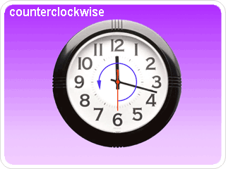 Clockwise and Counterclockwise